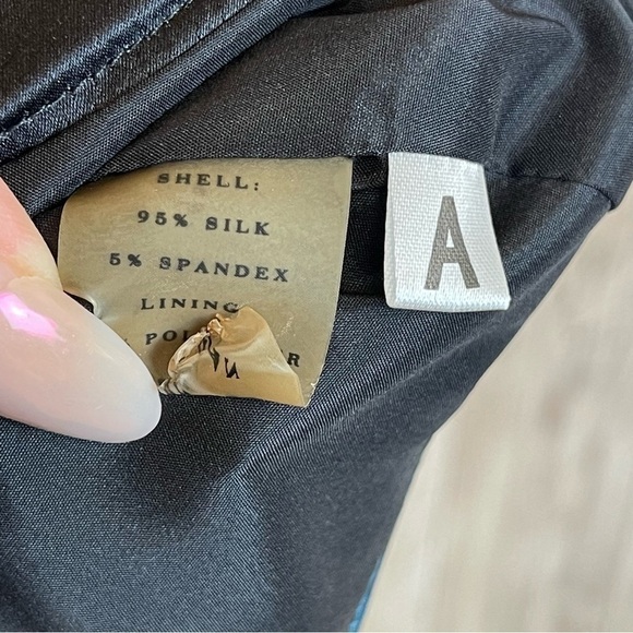 Ann Taylor Silk Blend Printed Pencil Skirt Size 4 Women - Picture 9 of 9